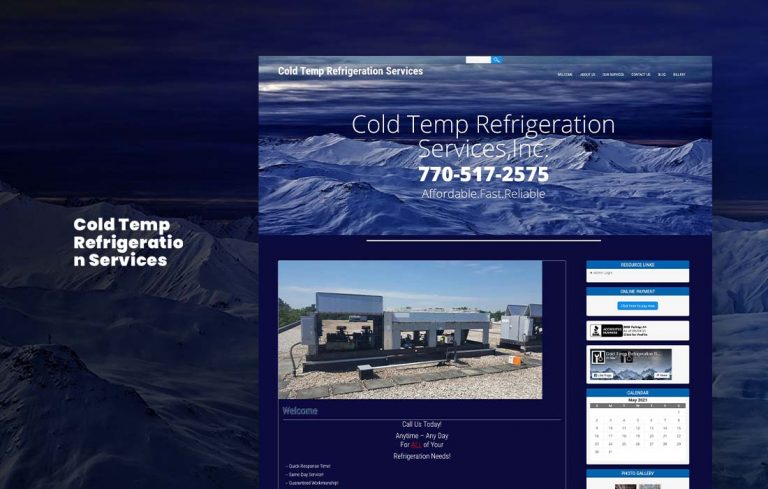 Cold Temp Services - cmsMinds Portfolio