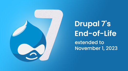 Drupal 7's End-of-Life extended
