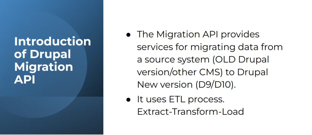 Introduction Drupal Migration API