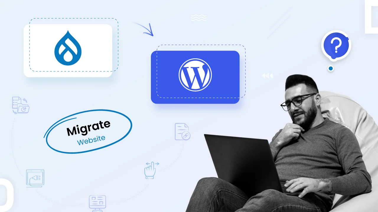Banner How to Migrate your Website from Drupal to WordPress